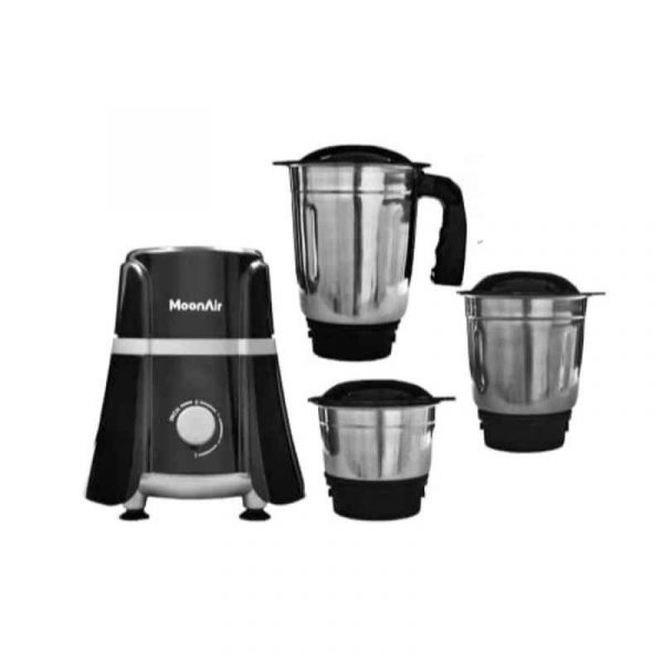 Moonair Mixer Grinder 3 Jar Black Mixer Grinder 500W