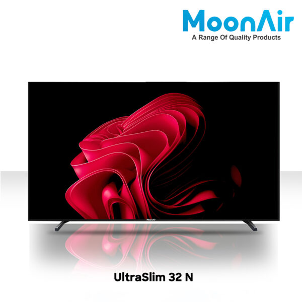 MoonAir 80 cm (32 inches) Full HD LED TV | Ultra Slim | A+ Grade Panel | ULTRASLIM 32N (Black) (2023 Model) | LED TV 32 Inch