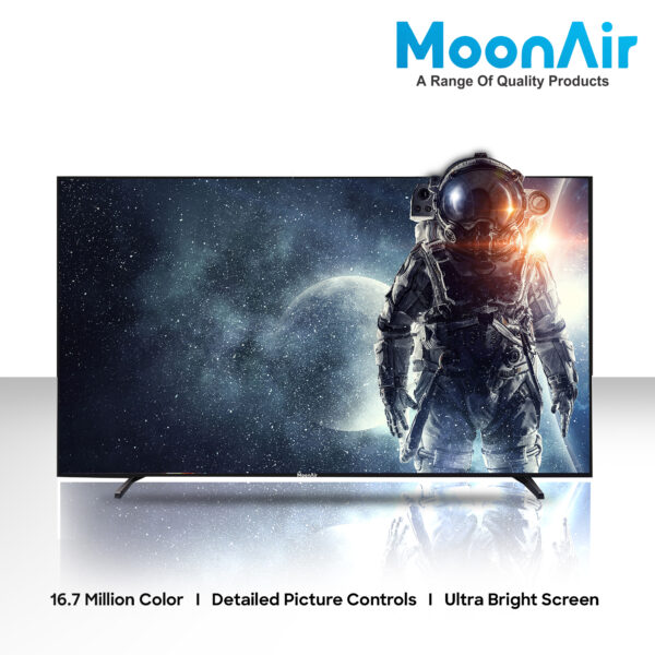 MoonAir 80 cm (32 inches) Full HD LED TV | Ultra Slim | A+ Grade Panel | ULTRASLIM 32N (Black) (2023 Model) | LED TV 32 Inch